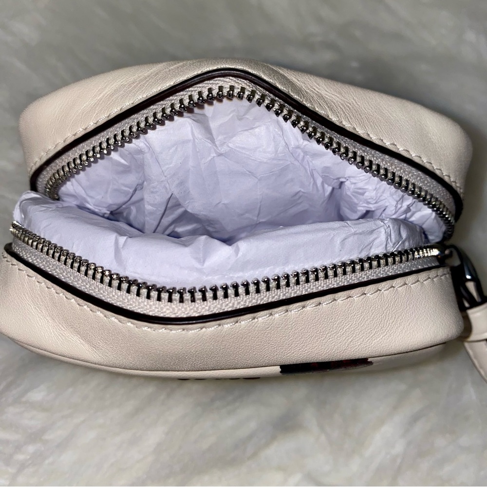 Coach Cherry print π wristlet pouch New - Picture 7 of 13